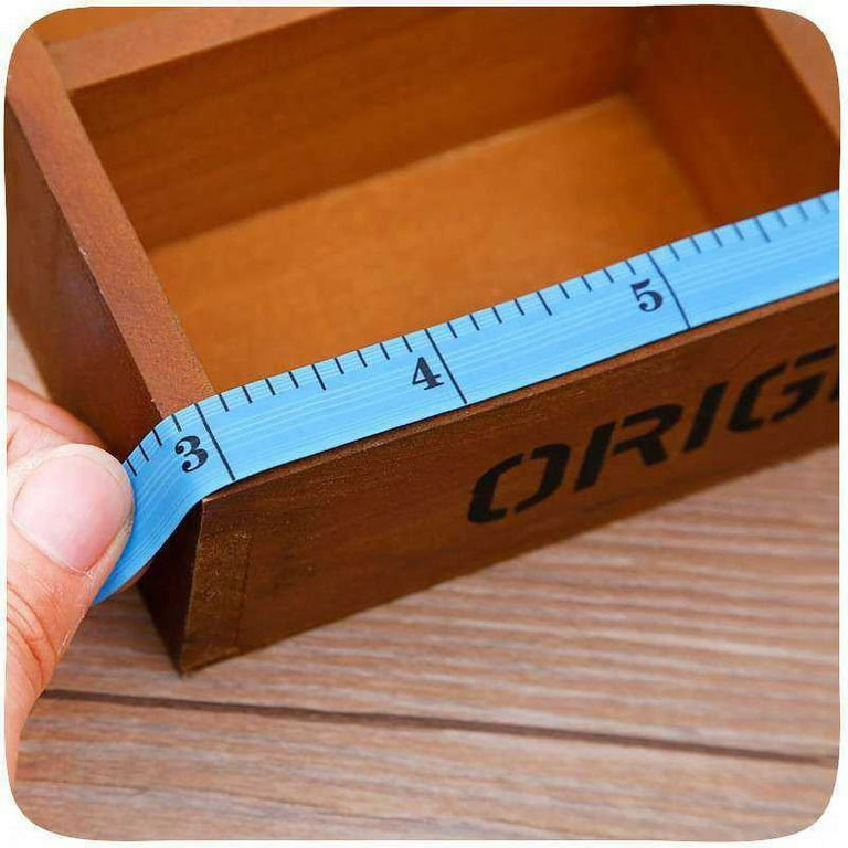 Cotton Fabric - Novelty Fabric - A Little Handy Tape Measure Rulers  Carpenter Tool Blue - 4my3boyz Fabric
