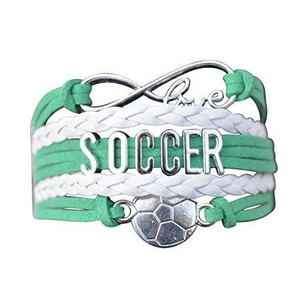 Soccer Bracelet- Girls Soccer Bracelet- Soccer Jewelry - Perfect Gift For Soccer Players