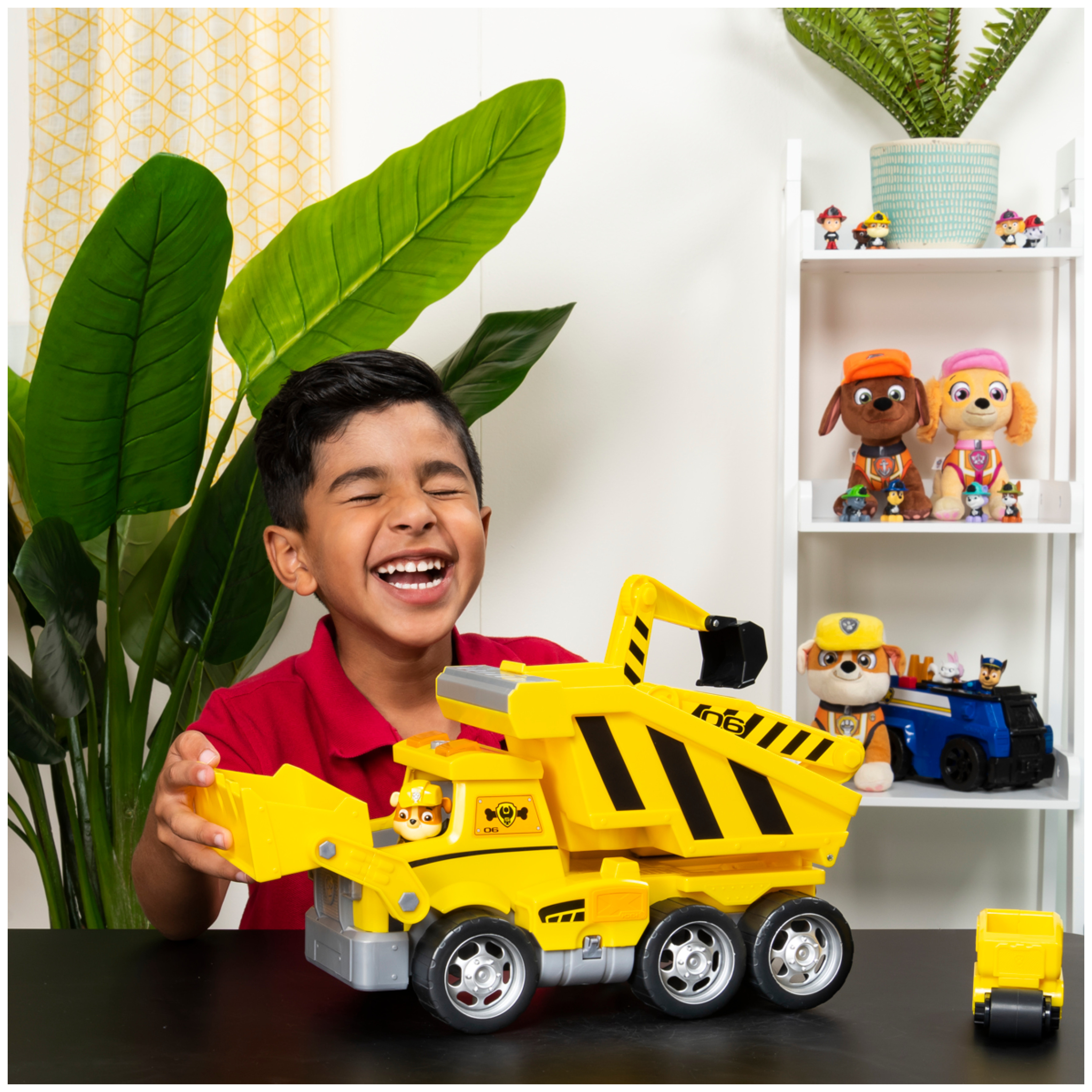PAW Patrol, Rubble's Construction Truck with Mini Vehicle and Figure, For Ages 3 and up - image 3 of 8