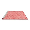 thumbnail image 2 of Ahgly Company Machine Washable Indoor Rectangle Abstract Red Modern Area Rugs, 8' x 10', 2 of 4