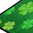 thumbnail image 2 of SKYSONIC St.Patrick's Day Kitchen Rugs and Mats,Beautiful Clover Non Slip Washable Cushioned Carpets Polyester AntiFatigue Comfort Porch Floor Mat Doormat for Washroom Bedroom Office 39 x 20 inch, 2 of 7
