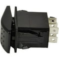 thumbnail image 4 of 6 Pin ON-Off-ON Rocker Switch VLD2S00B-AZC00-000 DPDT 20A 12V DC, 4 of 6