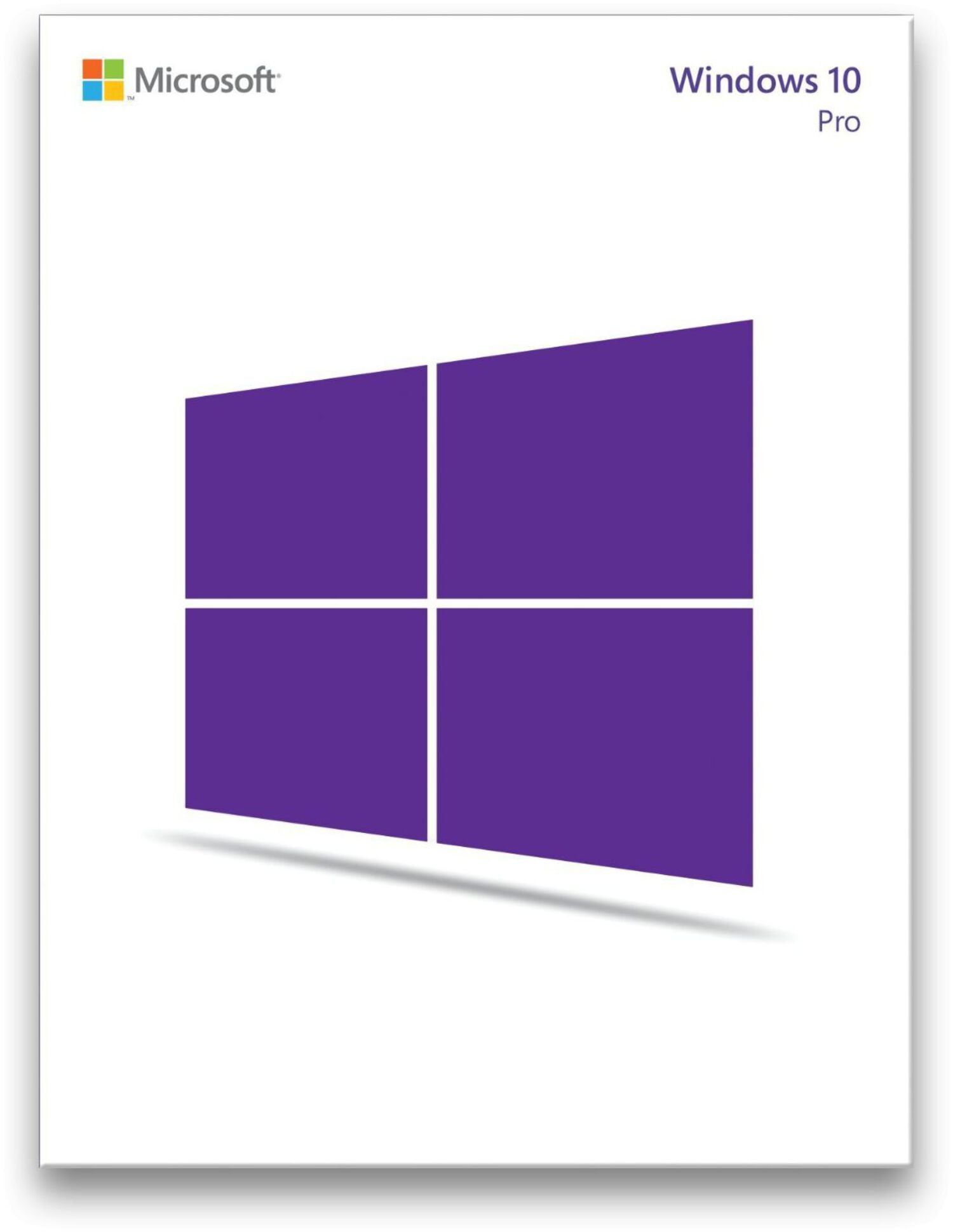 Microsoft Windows 10 Professional 64-BIT DVD with License Key