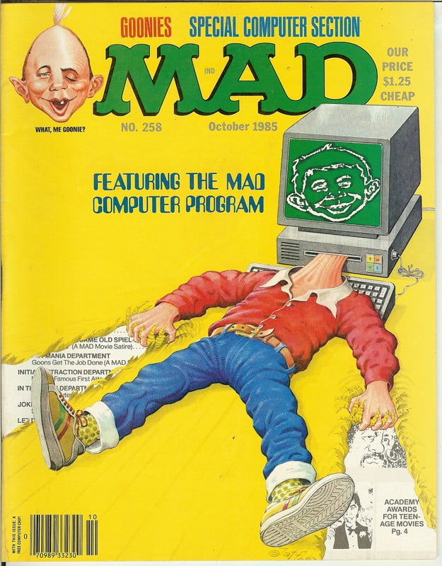 MAD Magazine Vintage Collectible #258 OCT 1985