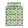 thumbnail image 5 of Juego de cama edredón con estampado de hojas de pepino en rodajas, 5 of 5