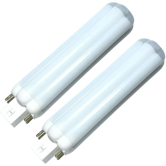 Ampoule Led 9w Gx24Q Base à 4 Broches PL Lampe de Rénovation Naturelle 4000k Lumière du Jour 20W CFL Ampoule de Remplacement GX24 Led Lecture Bureau Table Lumière vers le Bas Faisceau 360 Enfant Sans UV Lumières Bleues (Lot de 3, Enlever/contourner le Ballast)