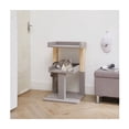 thumbnail image 5 of Lulu 2-Tier Cat Tree Tower for Indoor Cats – Large Cat Tower & Cat Condo for Large Cats | Cat Tree House:Gray, 5 of 18