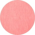 thumbnail image 1 of Ahgly Company Indoor Round Abstract Red Contemporary Area Rugs, 5' Round, 1 of 4
