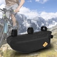 thumbnail image 2 of Large Bike  Frame Bag, Sturdy Durable Bike  Frame Bag, Bike Store Keys For Store Phone Earphone, 2 of 8