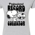 thumbnail image 3 of Peanuts - Snoopy Record Collector - Juniors Fitted Graphic T-Shirt, 3 of 6