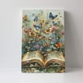 thumbnail image 4 of 16x24 inch Flower & Butterfly Oil Paintings On Canvas,Garden,Study,Florists Decor Wall Art Prints,Modern Style Flower & Butterfly Vintage Decoration Painting,Gift For Flower & Butterfly Lover, 4 of 6
