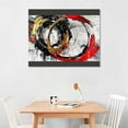 thumbnail image 2 of PIKWEEK Black and White Wall Art Large Abstract Art Wall Decor Living Room Wall Art Bedroom Office Artwork Pictures 12*16inch/16*20inch, 2 of 6