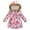 Hot Pink, variant on TAIAOJING Toddler Kids Winter Jackets Girls Hooded Baby Warm Windproof Coat Thick Winter Girls Coat Outwear Snowsuit 2-3 Years