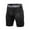 Black, variant on Men's Sports Compression Shorts with Phone Pockets Tight Running Gym Fitness Workout Training Baselayer Shorts White L