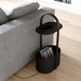 thumbnail image 4 of Table de rangement Umbra Bellwood, noir / noyer, 4 of 9