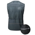 thumbnail image 3 of H2H Men's Active Lightweight Outdoor Vests Work Fishing Travel Utility Summer Vest with Multiple Pockets (CMOV058), 3 of 6