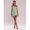 Mint Green, variant on Mint Green Women's Solid Color Ruffled Hem Bandeau Dress, Dresses For