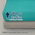 thumbnail image 4 of Sabanas Individuales Microfibra Amplias Relieve Nubisuave Nubisuave  Liso Individual Relieve, 4 of 5