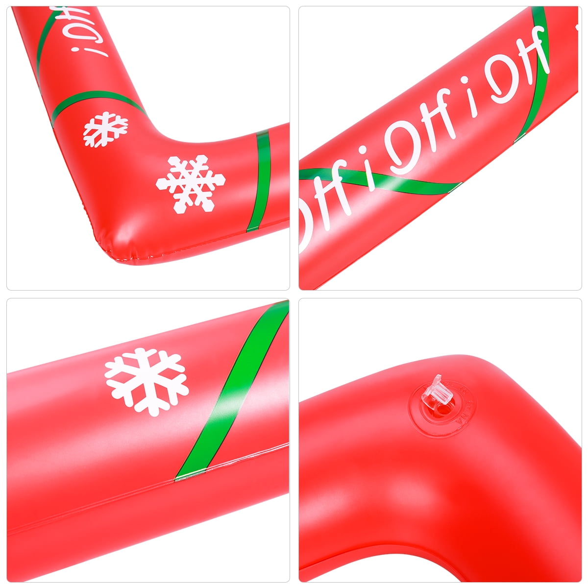Christmas Inflatable Selfie Photo Frame Blow up Picture Photo Booth Props Red