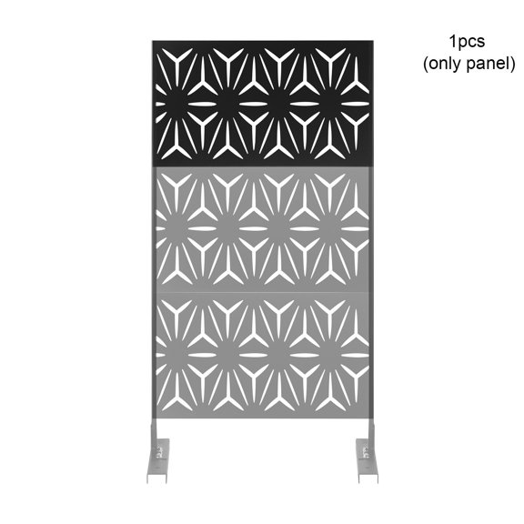 Outdoor Decorative Indoor Privacy Screen Panel Metal Laser Cut Privacy Screen