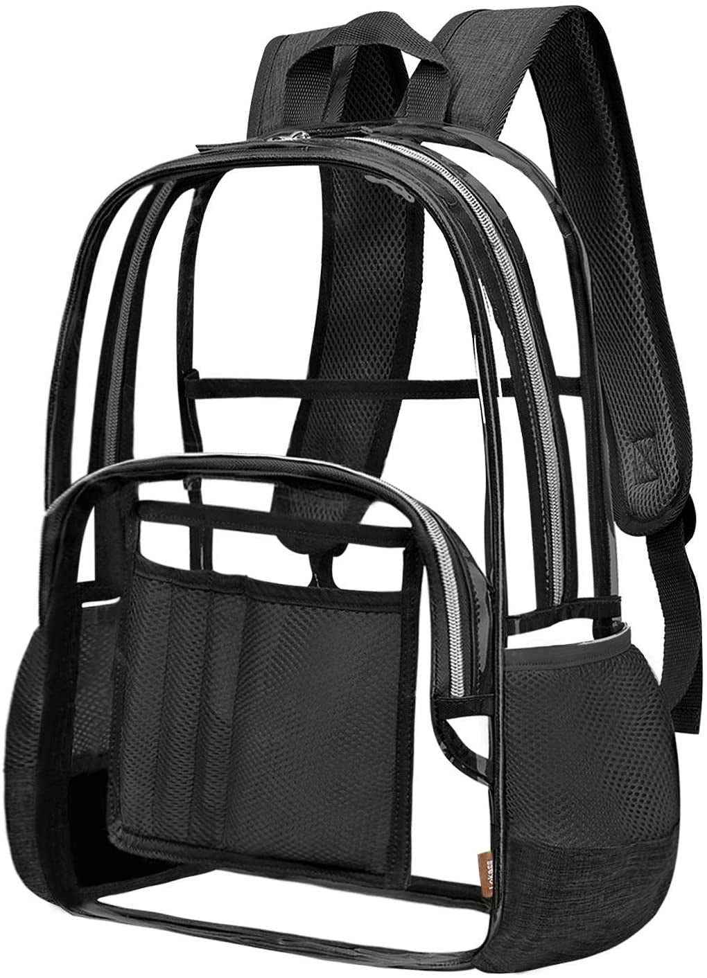 Clear Backpack for Women 15.6 inch Laptop See Through Bookbag