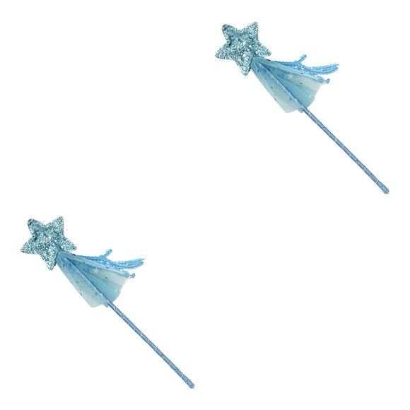 Vogacara Cat Teaser exquisitos accesorios de fiesta brillo estrella de cinco puntas disfraz de Navidad chica varita Cosplay Prop favores Angel Stick Type2 NO2 Vogacara CBP384635