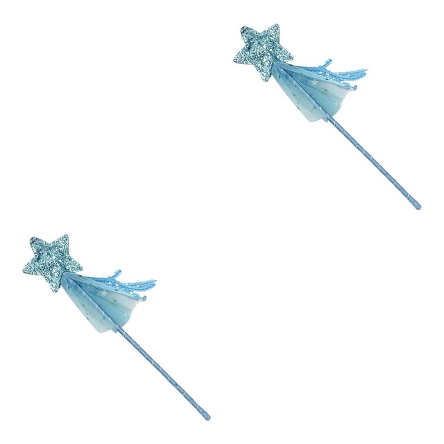 Vogacara Cat Teaser exquisitos accesorios de fiesta brillo estrella de cinco puntas disfraz de Navidad chica varita Cosplay Prop favores Angel Stick Type2 NO2 Vogacara CBP384635