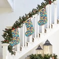thumbnail image 5 of Lsque Colorful Fish 1 Pattern 18 Inch Christmas Stockings, Festive Holiday Stocking for Christmas Decorations Holiday Decor, 5 of 8