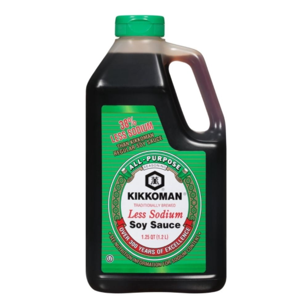 Kikkoman® Less Sodium Soy Sauce, 1/2 Gallon