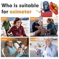 thumbnail image 7 of Pulse Oximeter Fingertip,Oxygen Monitor Fingertip Pulse Ox Heart Rate and SpO2 Finger Pulse Oximeter,Blood OxygenMonitor with Lanyard, 7 of 7