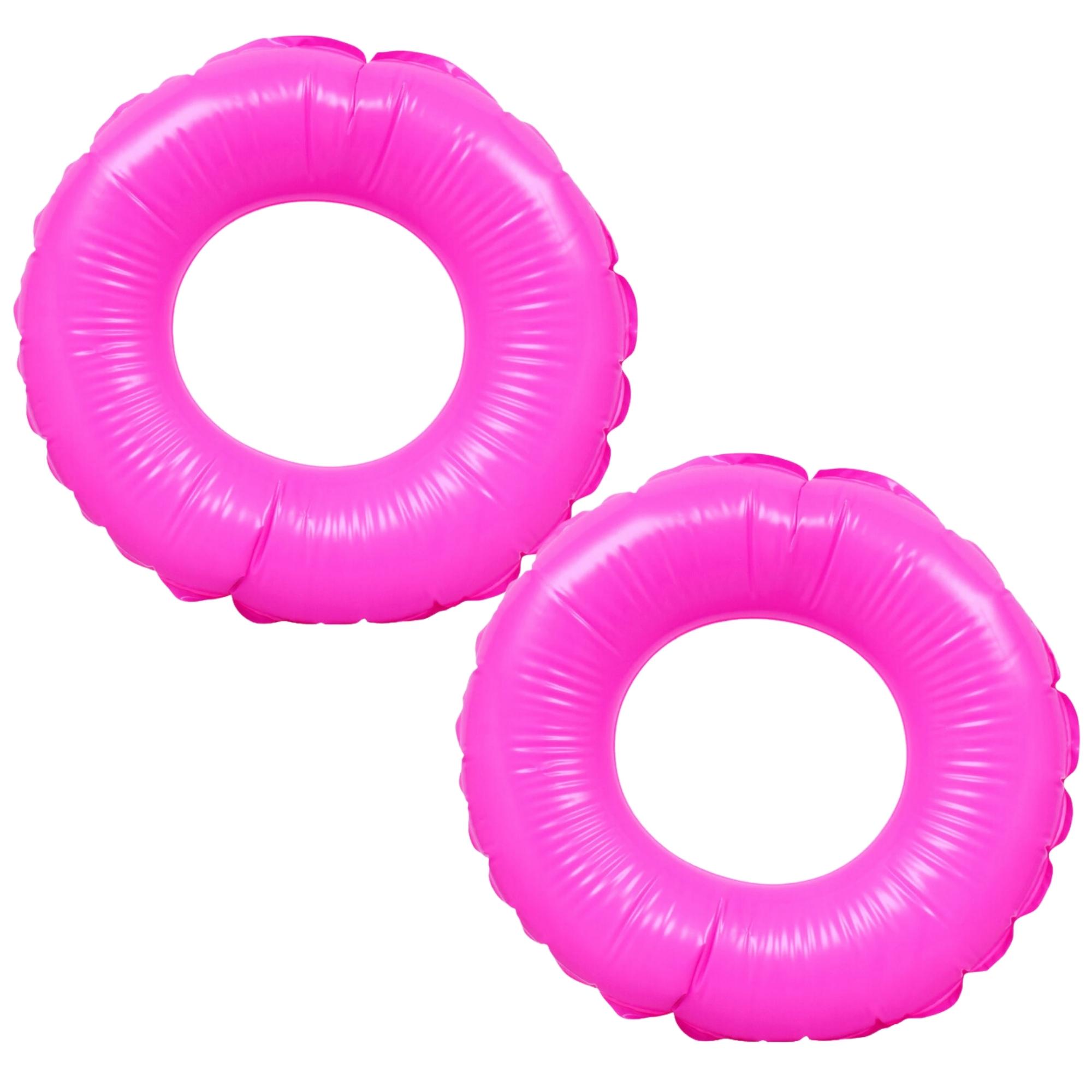 Pool Floats Inflatable for Kids Swim Rings 20in Swim Tubes Pool Floaties Toy Lightweight & Thick