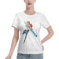 thumbnail image 1 of T-Shirt Basique à Manches Courtes pour Femme une Pièce Nami, 1 of 6