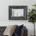 thumbnail image 5 of 36" Modern Industrial Wood Wall Mirror, 5 of 5