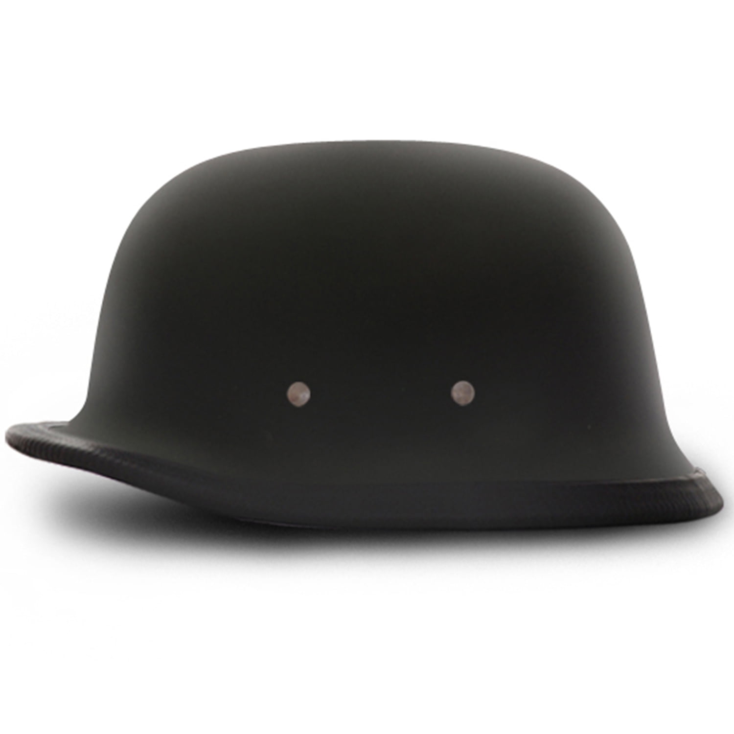 Daytona Helmets Novelty German Motorcycle Helmet, Medium, Dull Black