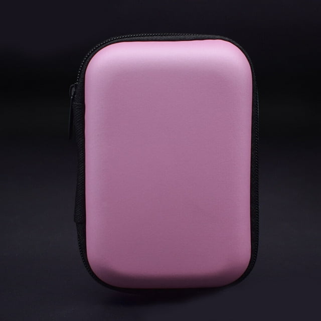 unbranded 5Ud Caja Organizadora Con Zipper Para Auriculares Cables Y Cargadores En Colores Surtidos