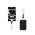 thumbnail image 6 of Conair Velvet Touch Nylon Bristles Paddle Hair Brush, Multicolor, 6 of 8