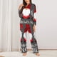 thumbnail image 2 of Balery Chillin with My Gonme Conjunto de Pijama con Estampado para Mujer, Conjunto de Dos Piezas con Manga Larga, Ropa de Dormir Suave con Bolsillos, Pijamas Cómodos-Large, 2 of 7