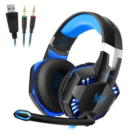 Noise Reducing Earphones Over-ear Game Gaming Pro Headphone Headset Earphone Headband for G2000 with Stereo Bass Noise Cancelling ()