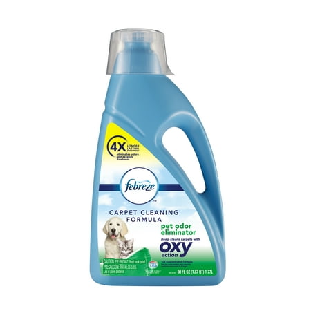 Febreze Pet Odor Eliminator Oxy Formula for Full Size Carpet Cleaners, 60 oz, (Best Febreze For Weed)