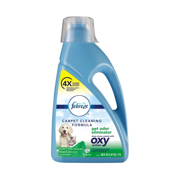 Febreze Pet Odor Eliminator Oxy Formula For Full Size Carpet Cleaners 60 Oz 5959 Walmart Com Walmart Com