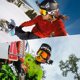 thumbnail image 5 of Soporte para casco, soporte plano y curvo, compatible con GoPro Hero 10, 9, 8, 7, Max, Fusion, Hero (2018), 6, 5, 4, Session, 3+, 3, 2, 1, cámara de acción DJI Osmo, 5 of 5