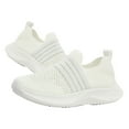 thumbnail image 2 of Kureaily Children's Lightweight Breathable Sports Shoes Lace Up Running Sneakers/ Size 38,14 -15 Years(White), 2 of 5