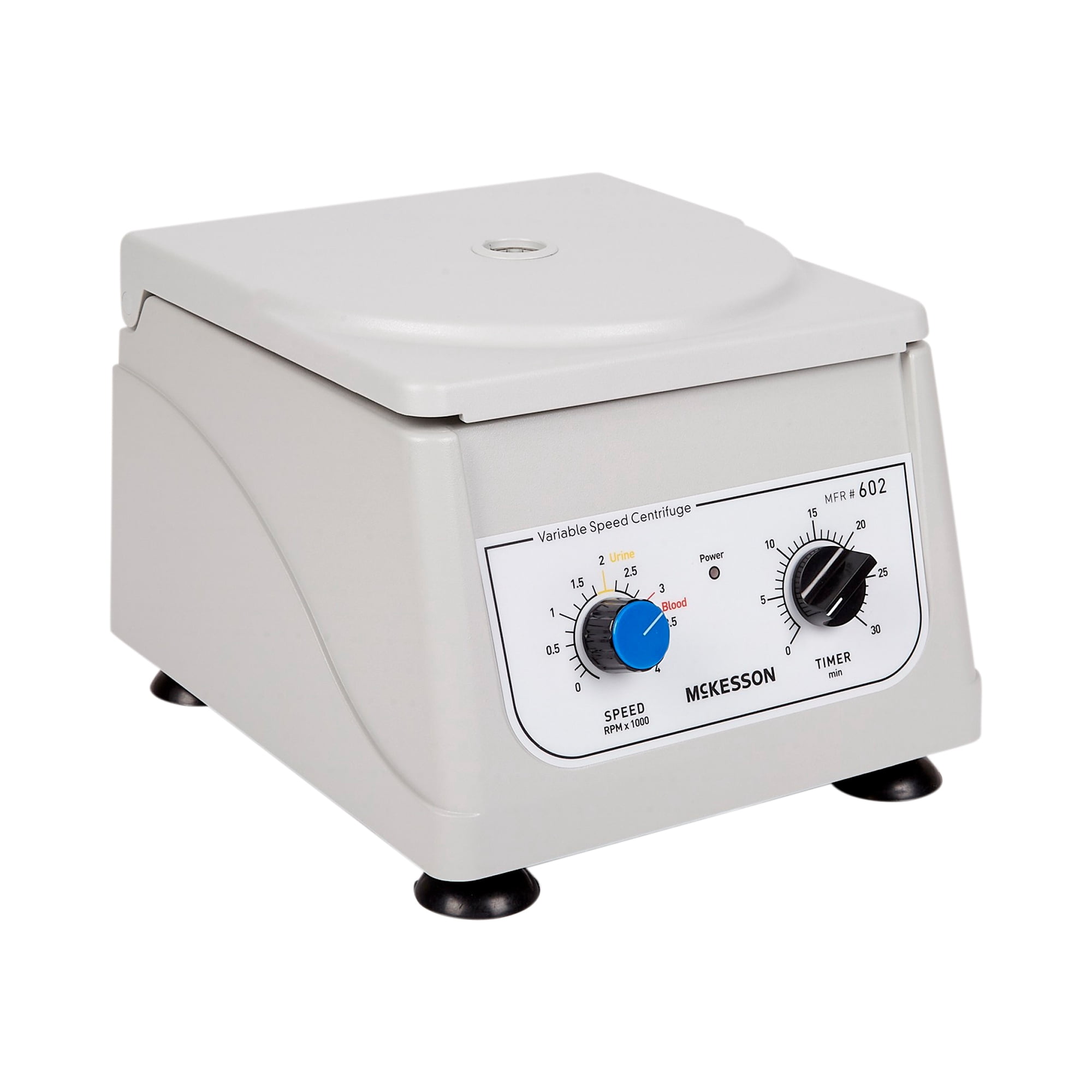 McKesson Centrifuge, Variable Speed - 6 Place Fixed Angled Rotor with Timer, 1 Ct