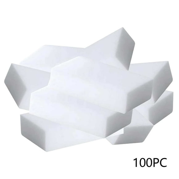 Bovemsi Cleaning Balls 100 Pack Extra Thick Cleaning Sponges Reusable Eraser Sponge For All Kitchen Bathroom Furniture Leather Car Just Water Cleaner