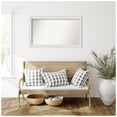 thumbnail image 2 of Amanti Art Custom Framed Wall and Bathroom Mirror (27 x 46 in.), Flair Soft White Frame, 2 of 7