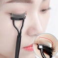 thumbnail image 3 of 2-in-1 Folding Metal Eyelash Comb and Brush - Portable Makeup Tool for Perfect Lashes, 3 of 9