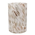 thumbnail image 3 of Better Homes & Gardens 4 Inch White and Gold Hurricane Candle Holder Glass, 3 of 11