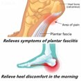 thumbnail image 4 of Neinkie Plantar Fasciitis Socks with Arch Support for Men & Women - Ankle Compression Sleeve, Toeless Compression Socks Foot Pain Relief, 4 of 7
