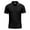 Black, variant on Afdoent Men's Golf Shirt Male Short Sleeve Solid Color Shirt Male Casual Polo Shirts Classic