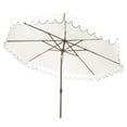 thumbnail image 6 of Safavieh Venice 105.51 in Solid Print Round Market Patio Umbrellas, UV Resistant, 6 of 6